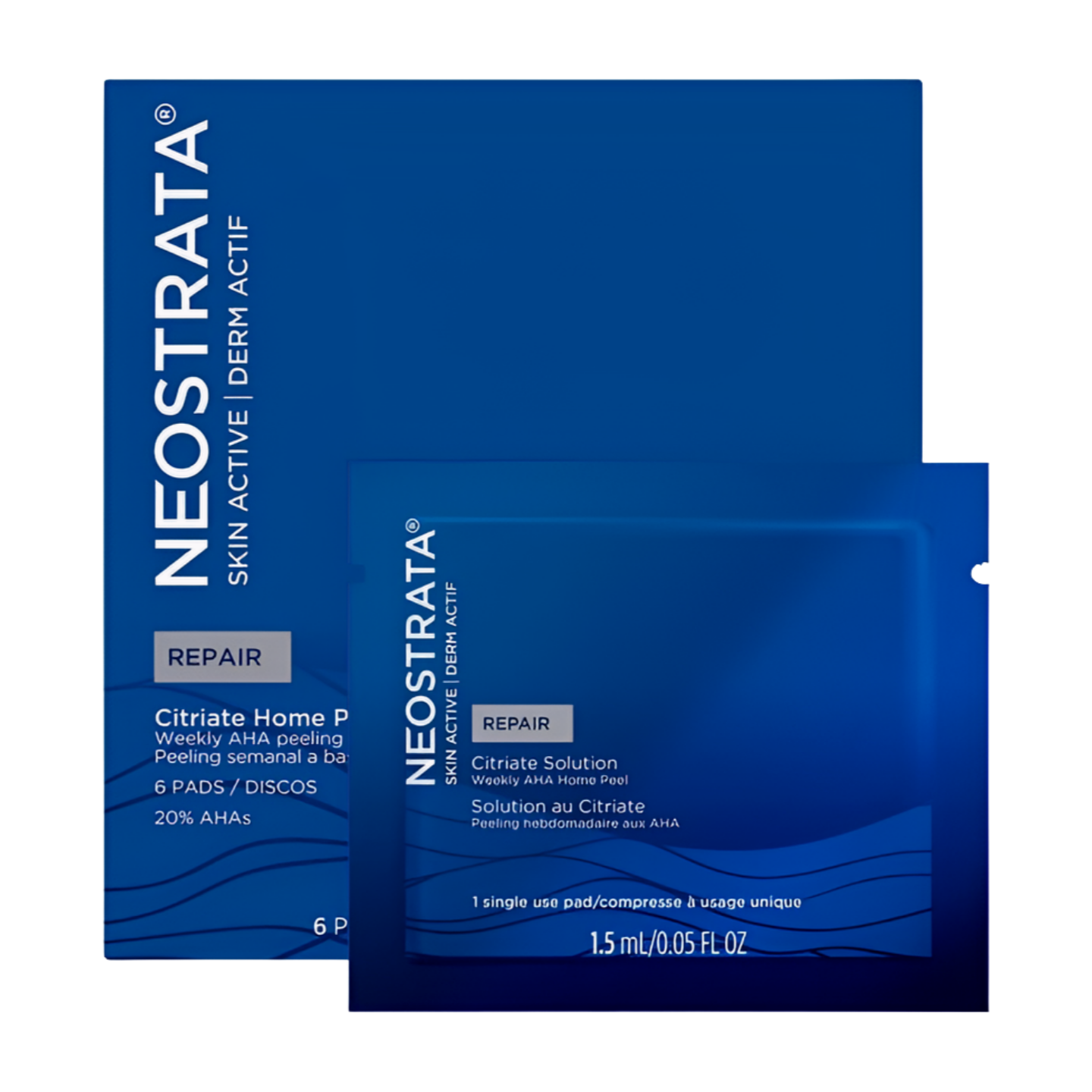 Skin Active REPAIR Citriate Solution Pads